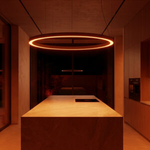 1001K ambar light circular lamp Insolit