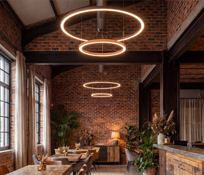1001K ambar light circular lamp Insolit