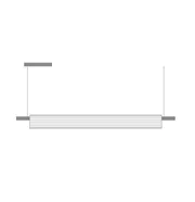 Lámpara de suspensión Glass diseñada por Josep Lluís Xuclà para Insòlit, una lámpara de suspensión elegante y de diseño limpio que destaca por su luz envolvente y presencia imponente. Fabricada con tubo de cristal estriado que crea una iluminación difusa de cristal y un efecto luminoso flotante, esta lámpara de diseño aporta sofisticación y estilo a cualquier espacio. El cuerpo está hecho en tubo de acero resistente y cuenta con un LED en PCB diseñado por Insòlit, que ofrece una iluminación de calidad y eficiente. La luminaria Glass es regulable en altura mediante dos cables de acero inoxidable y tiene un florón independiente para instalación en superficie, siendo totalmente personalizable para proyectos de iluminación de diseño, iluminación personalizada, iluminación a medida, iluminación de lujo, lighting design y suspensión. Ideal como lámpara para cocina, iluminación de locales comerciales y grandes espacios que buscan una lámpara de suspensión de cristal y diseño exclusivo, producto de iluminación de diseño premium de Insòlit. Glass representa la excelencia en lámparas de diseño, luxury lighting, iluminación difusa de cristal, iluminación de calidad y productos Insòlit Lighting, convirtiéndose en el punto focal que eleva la estética y funcionalidad del espacio. Glass pendant lamp designed by Josep Lluís Xuclà for Insòlit is an elegant, clean design pendant lamp that stands out for its immersive light and striking presence. Made with ribbed glass tubing that creates diffuse crystal lighting and a floating luminous effect, this design lamp adds sophistication and style to any space. The body is crafted from durable steel tubing and features an LED PCB designed by Insòlit, providing high-quality, efficient lighting. The Glass lamp is height-adjustable with two stainless steel cables and includes an independent canopy for surface installation, making it fully customizable for lighting design, personalized lighting, bespoke lighting, luxury lighting, lighting design, and suspension lighting projects. Ideal as a pendant lamp for kitchens, commercial lighting, and large spaces seeking an exclusive crystal pendant lamp, a premium lighting design product by Insòlit. Glass exemplifies excellence in designer lamps, luxury lighting, diffuse crystal lighting, quality lighting, and Insòlit Lighting products, becoming the focal point that enhances space aesthetics and functionality.