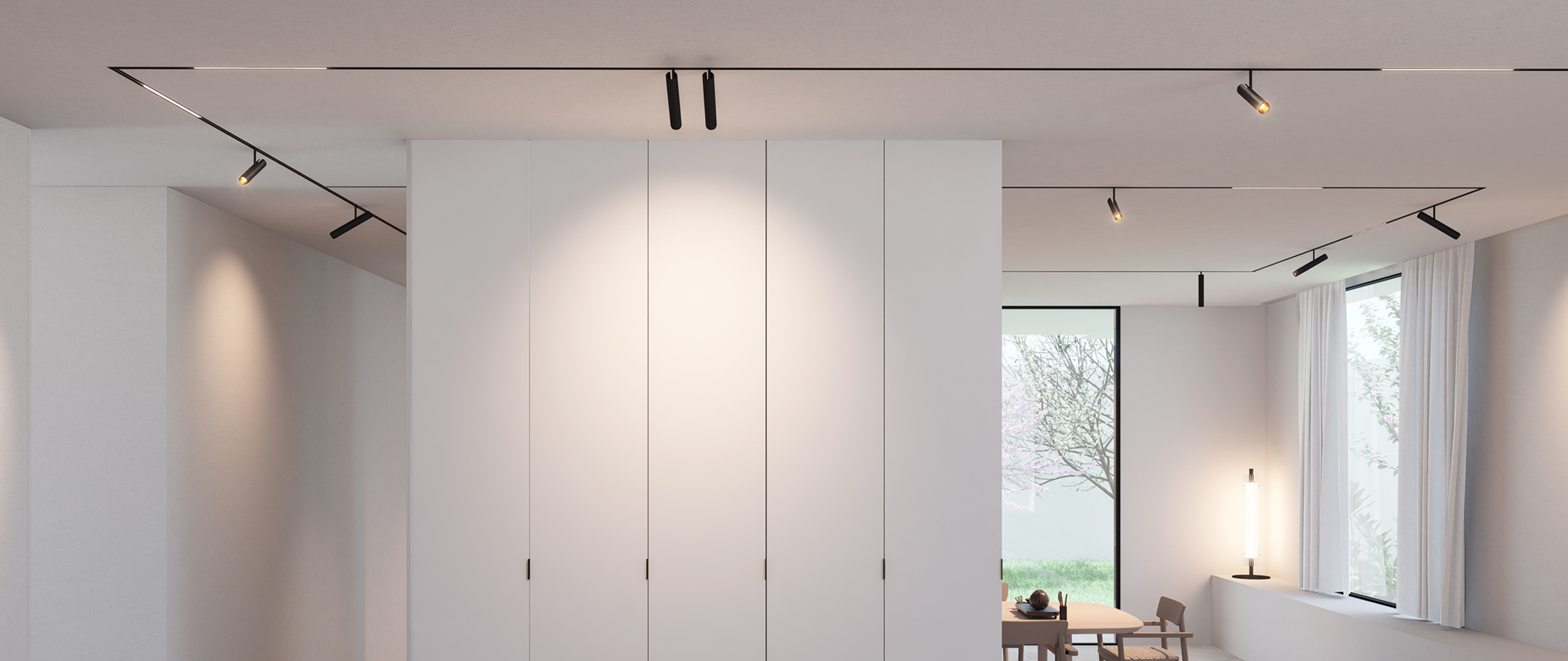48v track system spotlight Insolit