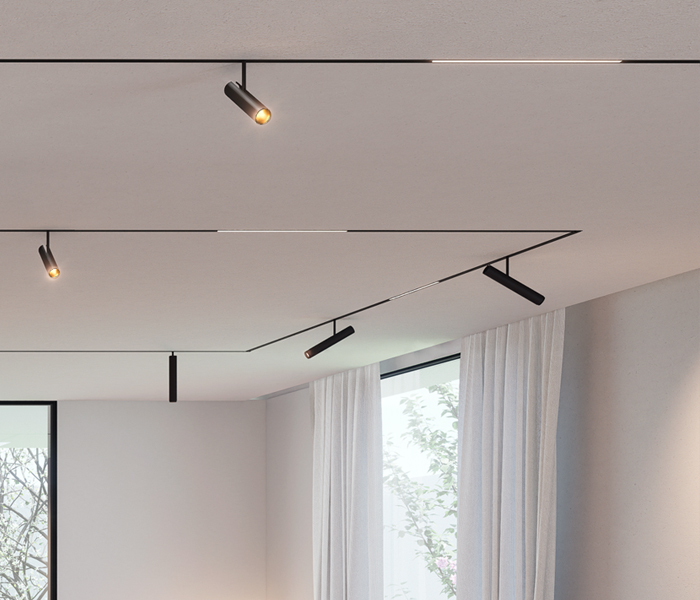 48v track system spotlight Insolit