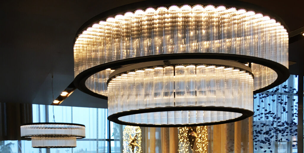 Custom luminaire manufactured in Barcelona. Insolit