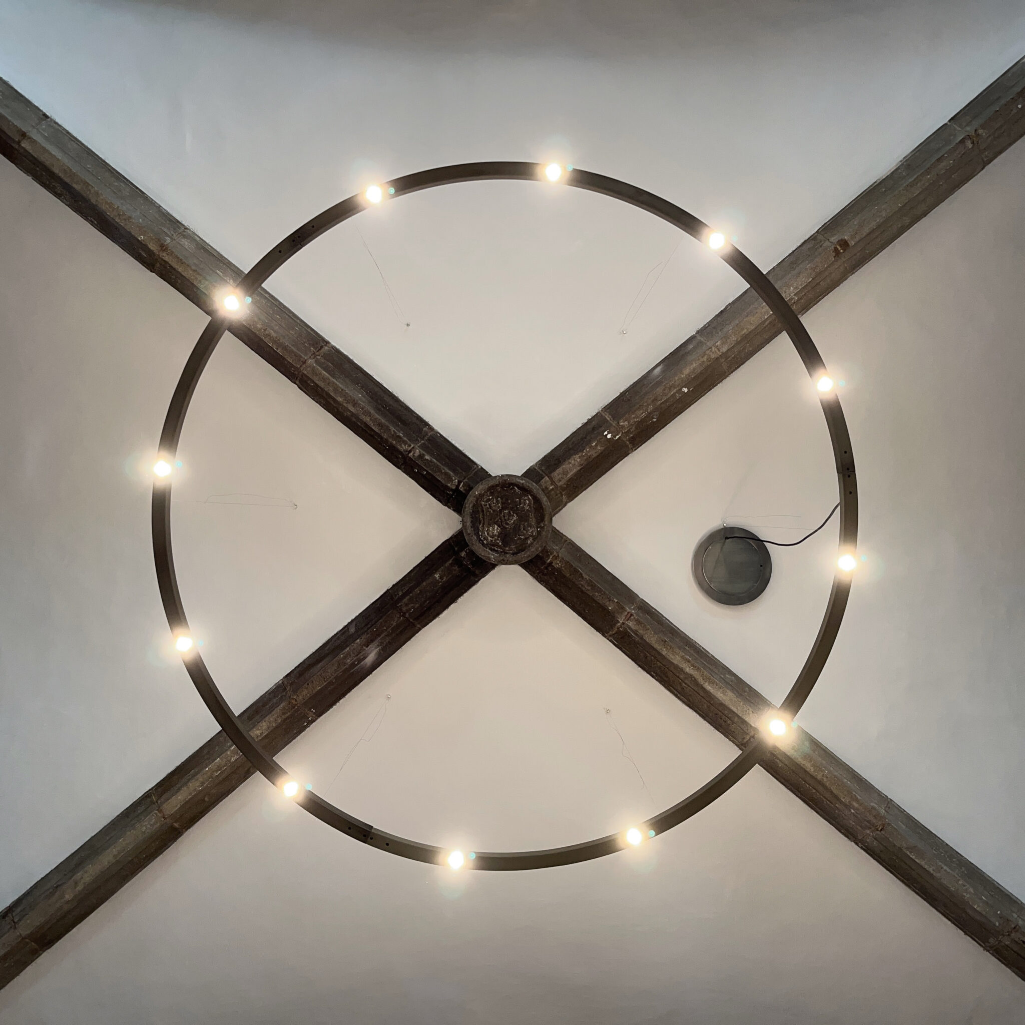 Circular design pendant light