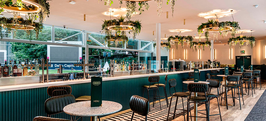 Oasis Bar con lámparas Insolit TR Down