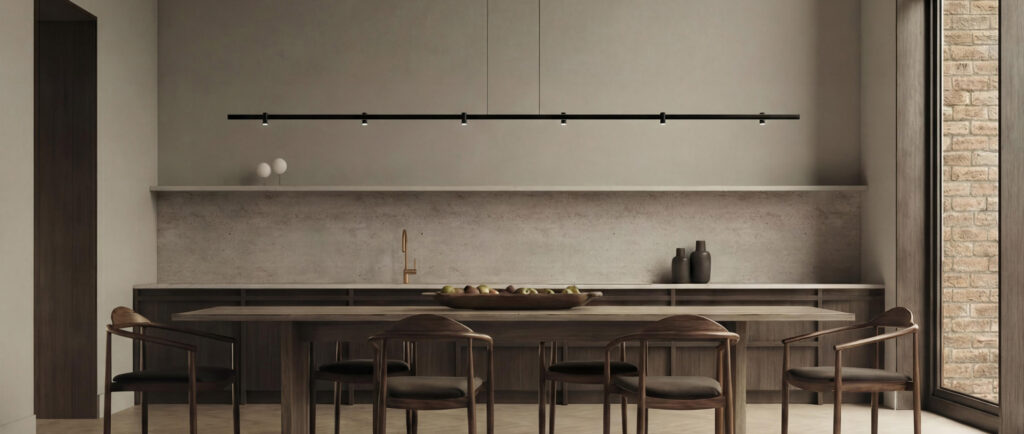 Linear spot lamp Insolit design by QART Studio